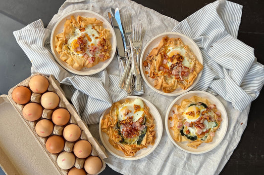 B&E Filo Brekky Tarts