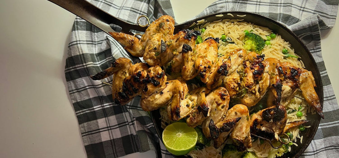 CHARGRILLED CHICKEN WINGS