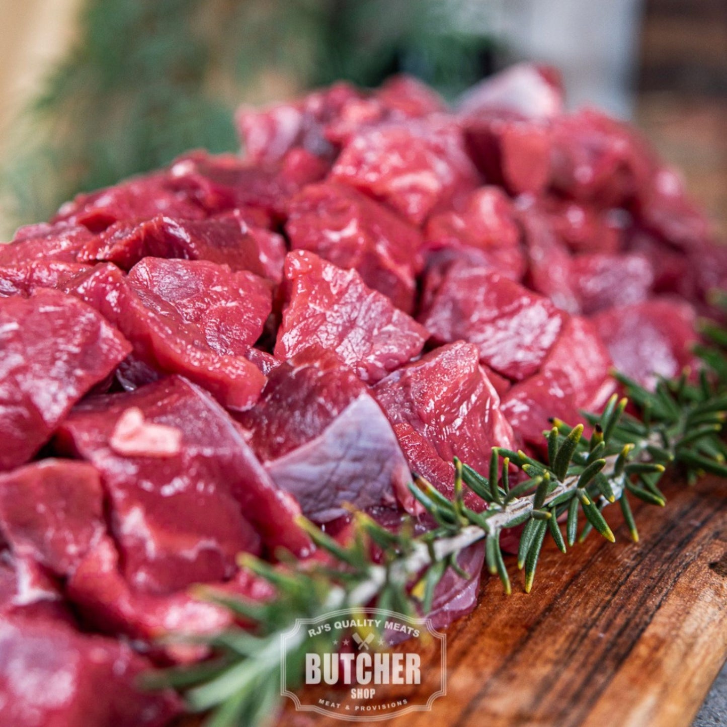 Beef - Diced Chuck approx. 500g fresh GRASS FED