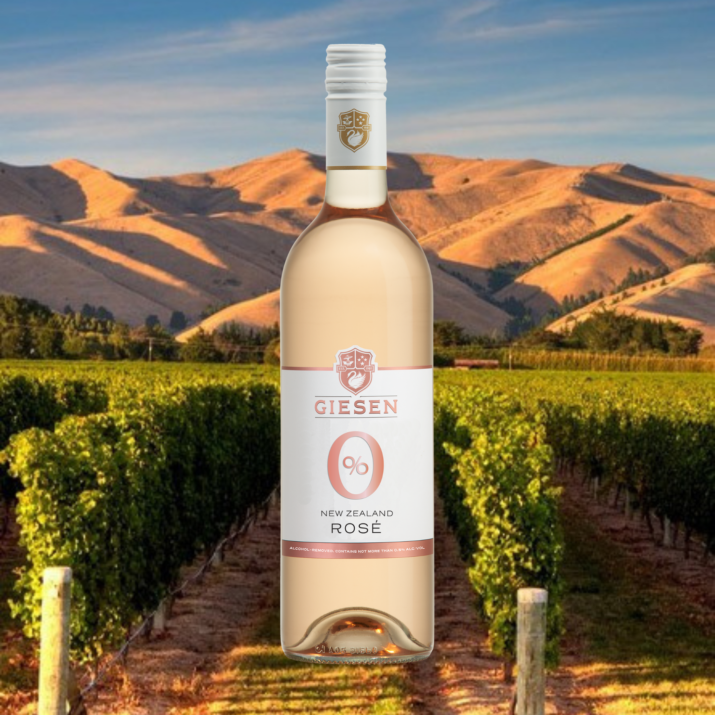 Wine - Giesen Rose 0% NZ