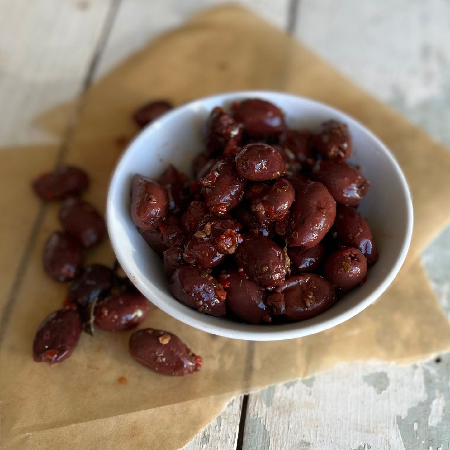 Olives marinated pitted Kalamata 250g