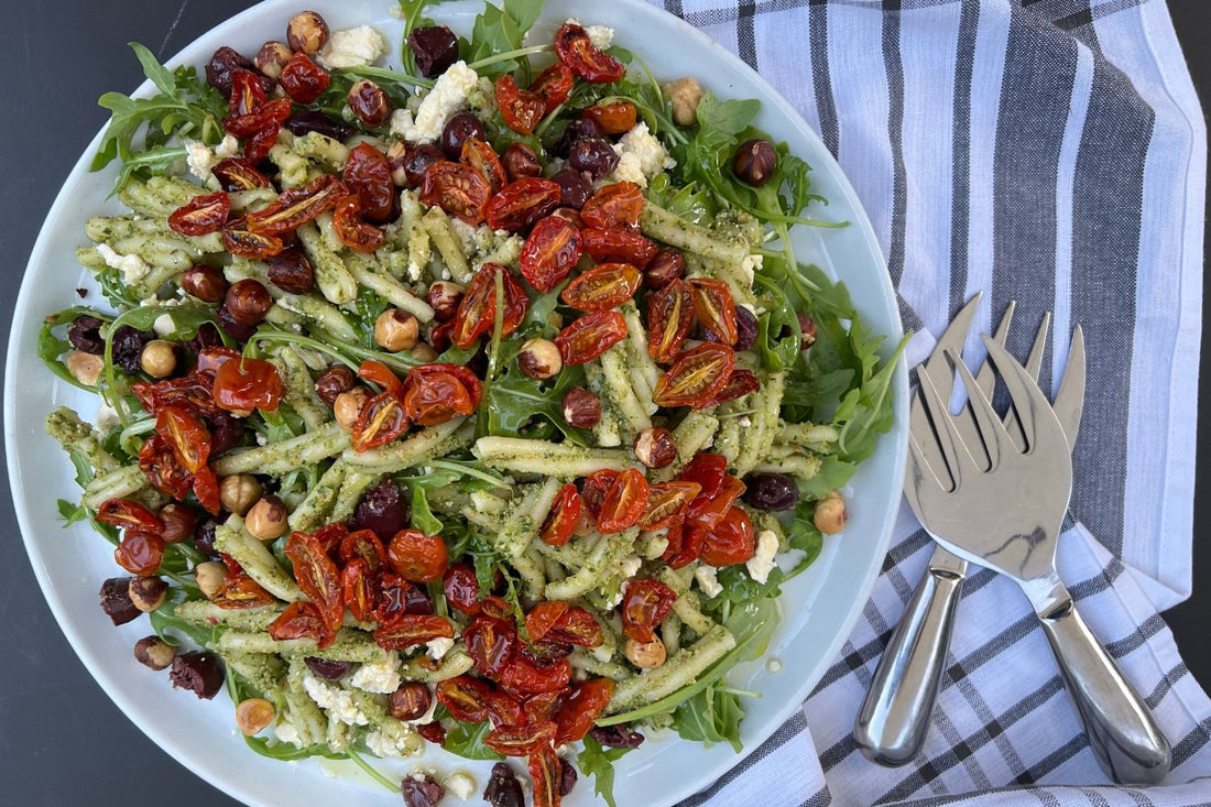 AUTUMN GREEK PASTA SALAD