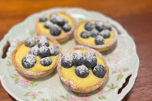 Little Custard Berry Tarts