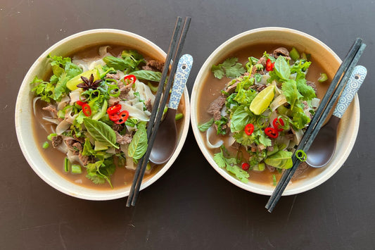 LEMONGRASS BEEF AND NOODLE BOWL