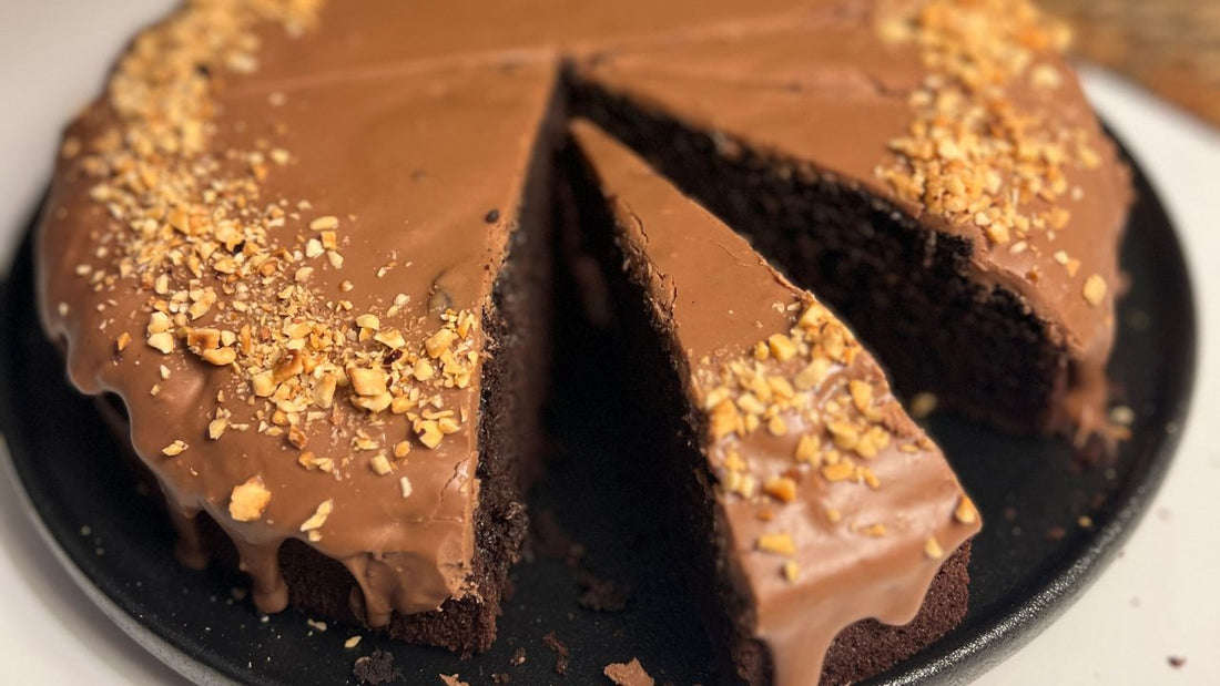 No Mixer Needed - 5 Minute Chocolate Cake