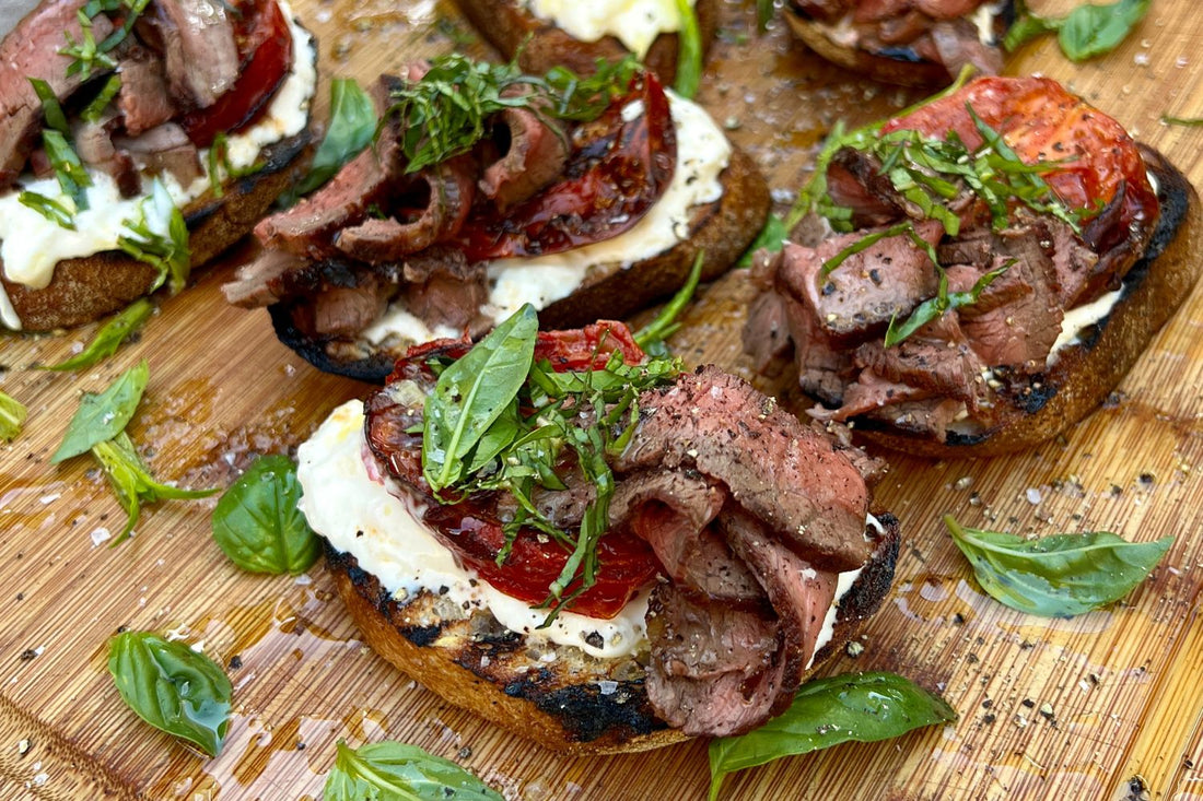 BBQ Beef Italian Toasts and Series One Final Podcast Episode