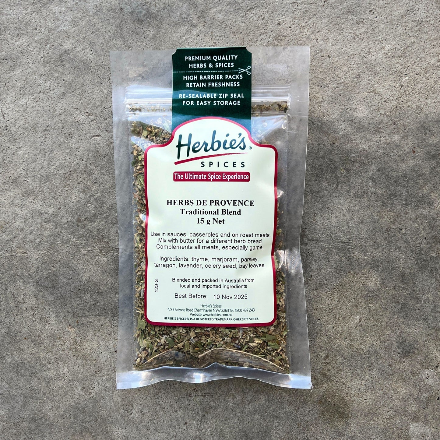 Spice (herb) - Herbs de Provence 15gm