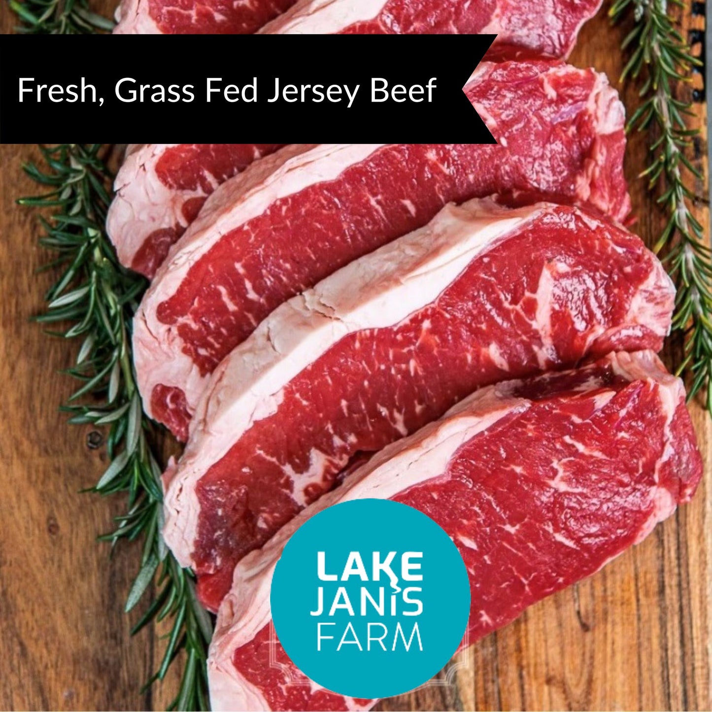 Beef - Porterhouse Steak 500gm Lake Janis Farm