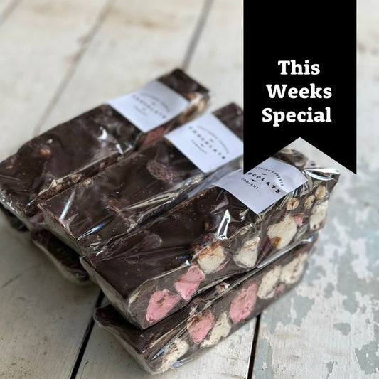 Chocolate - Rocky Road dark 200gm