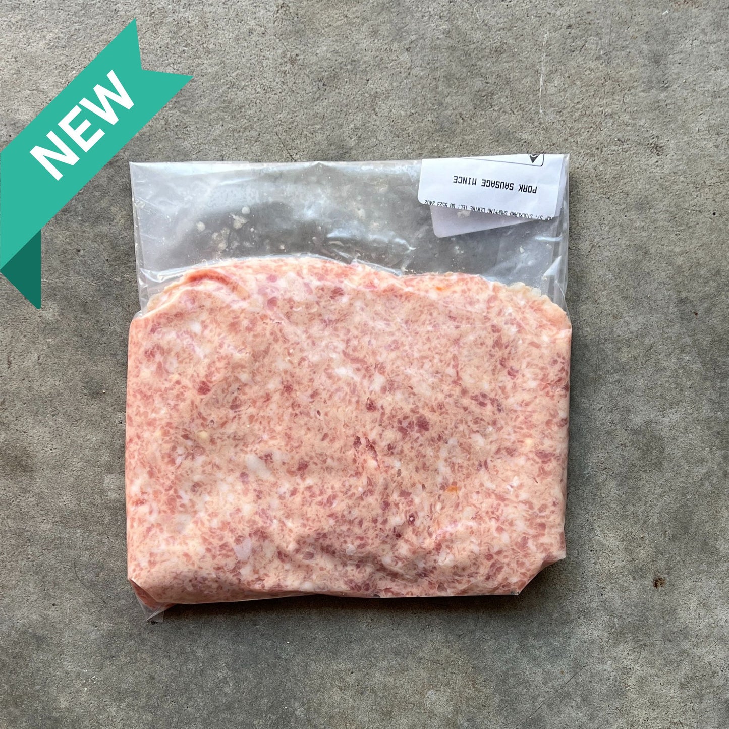 Pork - sausage meat plain 500gm