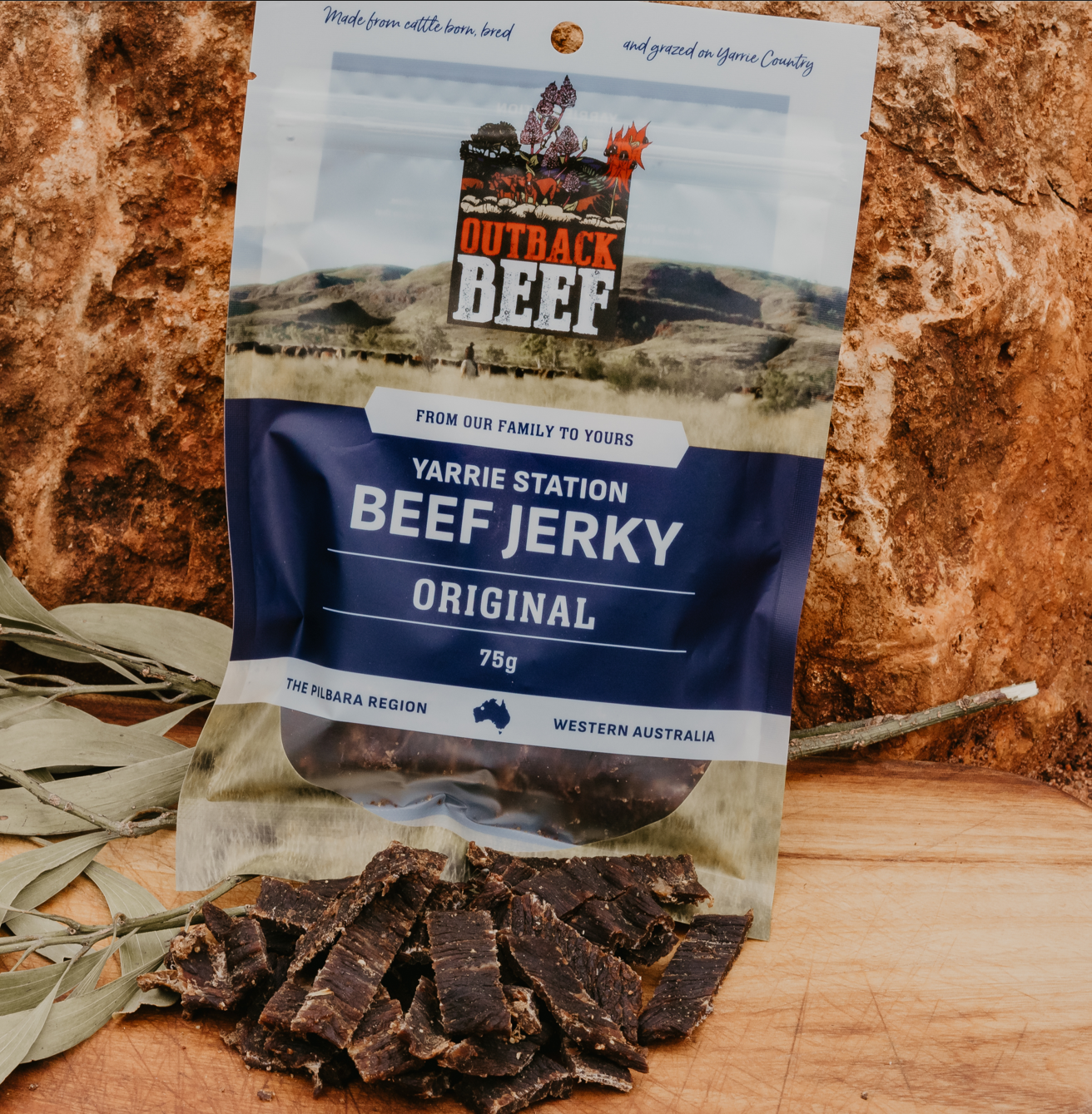 Beef - Outback Beef Jerky 75gm