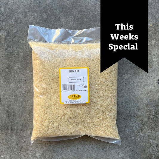 Rice - Sella Basmati (India) 1kg