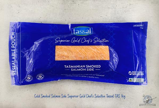 FISH - Smoked salmon Tassal 1kg Superior Gold