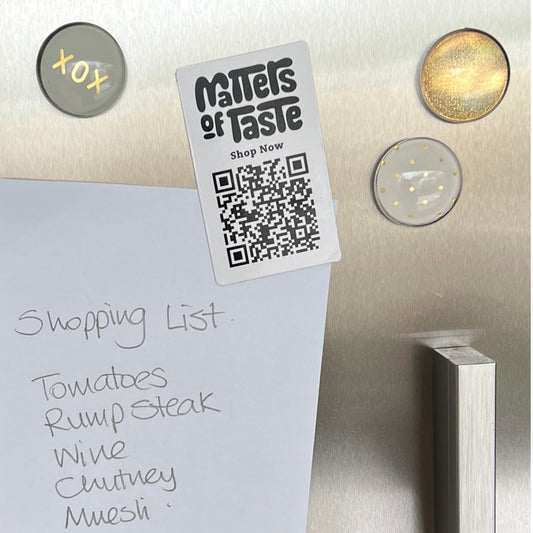 Kitchen Magnet MOT QR code