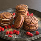 Giant Fudgy Chocolate Sandwich Cookie with Buttercream