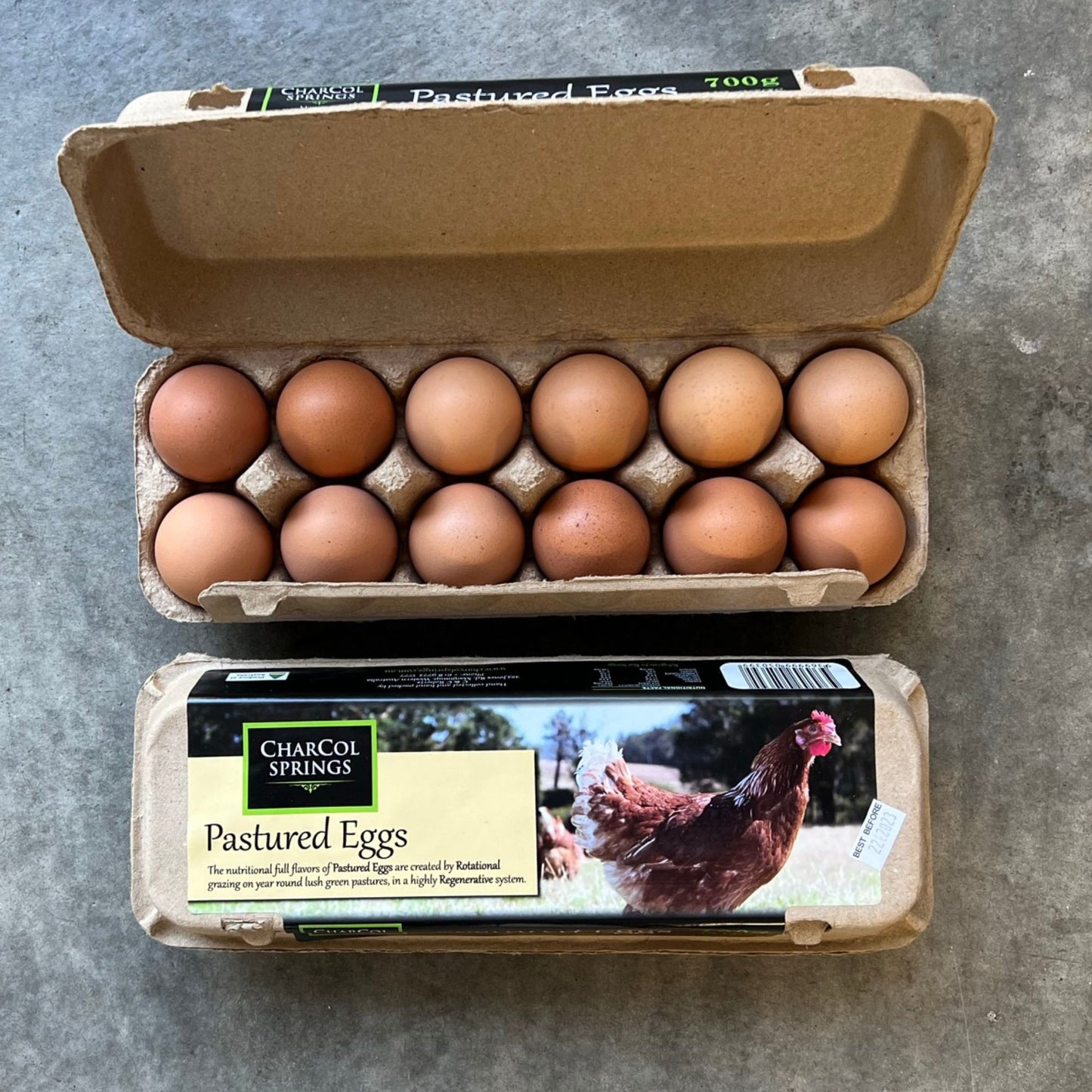 Eggs Pastured 1 dozen 59gm extra-large