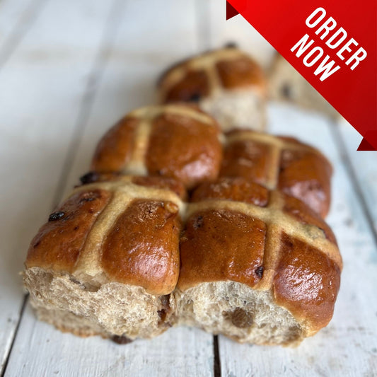 Easter - Hot Cross Buns 6pk