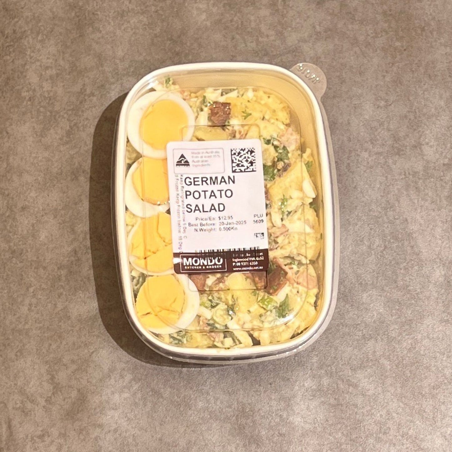 Potato Bacon Egg Salad 1-2portions