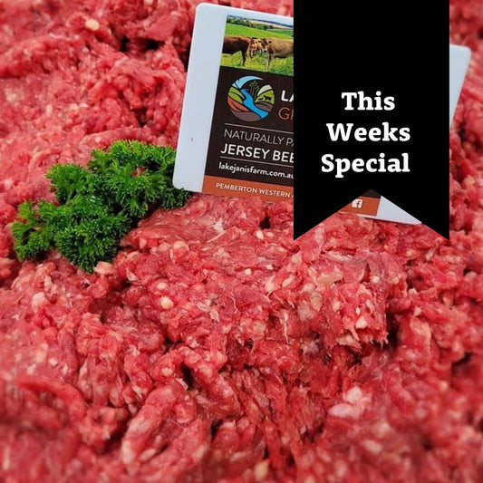 Beef - Mince Premium approx. 500gm fresh GRASS FED