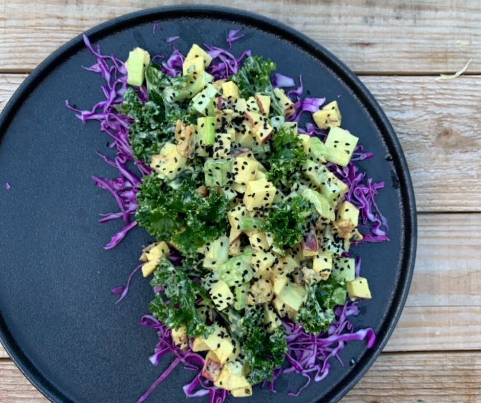 Curried Waldorf Salad - Matters of Taste